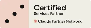 Selo Claude Partner Network — Certified Services Partner